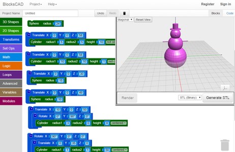 BlocksCAD